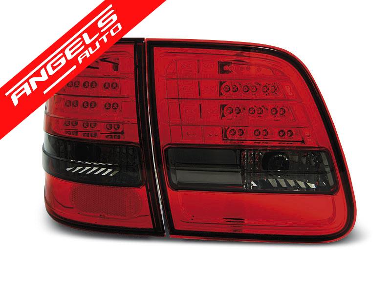 Stopuri LED Rosu Fumurii potrivite pentru compatibile cu Mercedes W210 95-03.02 KOMBI - imagine 2