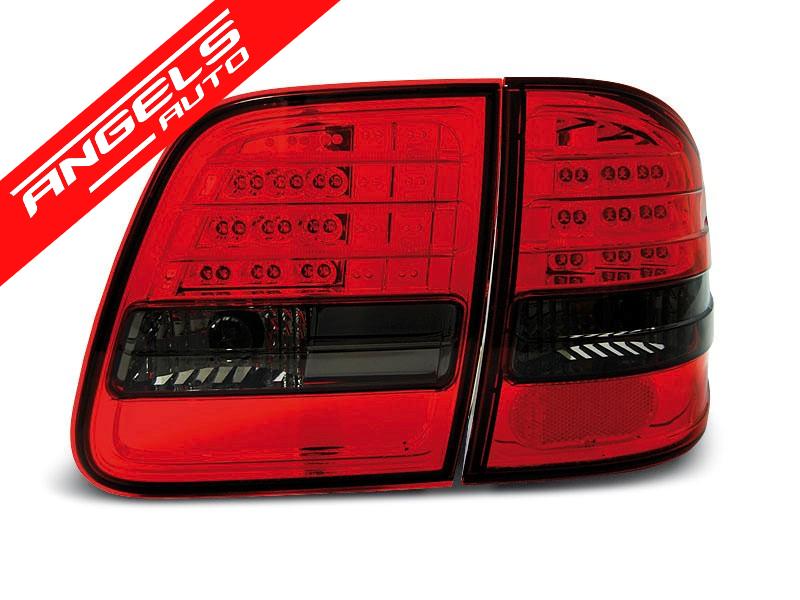 Stopuri LED Rosu Fumurii potrivite pentru compatibile cu Mercedes W210 95-03.02 KOMBI - imagine 3