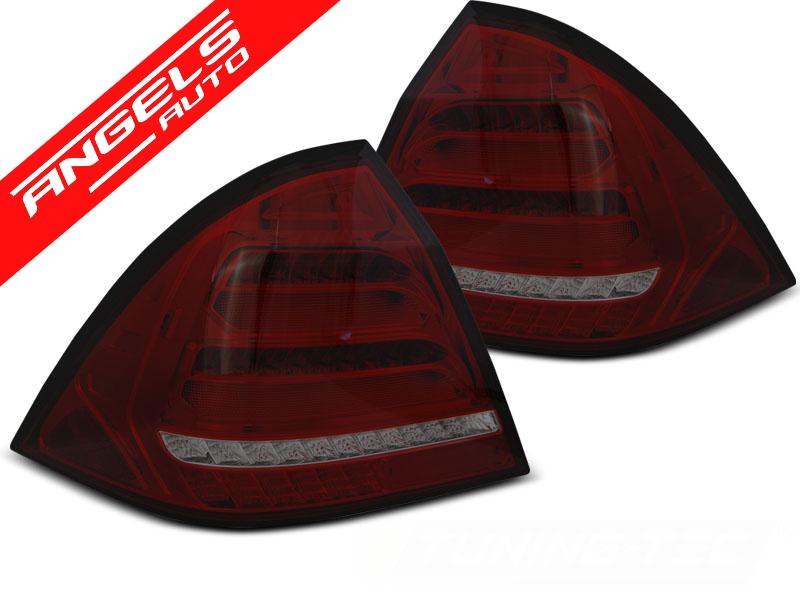Stopuri bara LED Rosu Fumurii SEQ potrivite pentru compatibile cu Mercedes W203 SEDAN 00-04