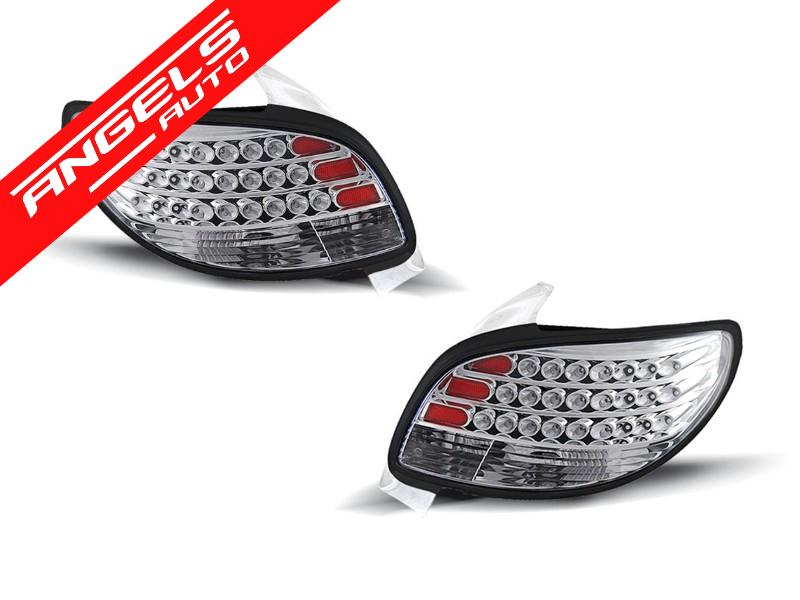 Stopuri compatibile cu PEUGEOT 206 10.98- CHROME LED