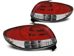 Stopuri LED Bar compatibile cu PEUGEOT 206 (10.1998-up) Rosu Alb