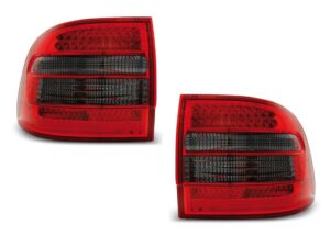 Stopuri LED compatibile cu Porsche Cayenne (2002-2006) Rosu Fumuriu