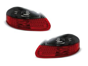 Stopuri LED compatibile cu Porsche Boxster (1996-2004) Rosu Fumuriu