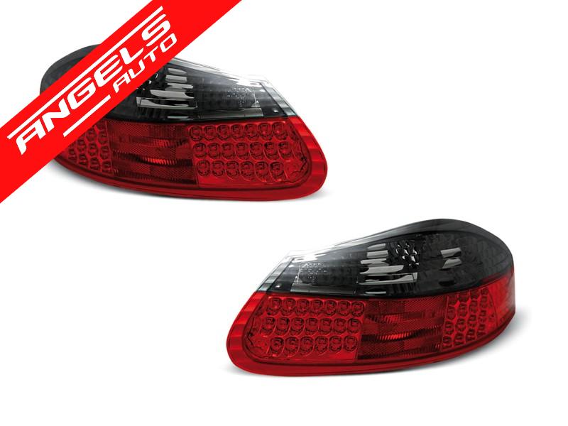 Stopuri LED compatibile cu Porsche Boxster (1996-2004) Rosu Fumuriu