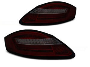Stopuri LED SEQ compatibile cu Porsche Boxster 987/Cayman (2005-2008) Rosu Fumuriu
