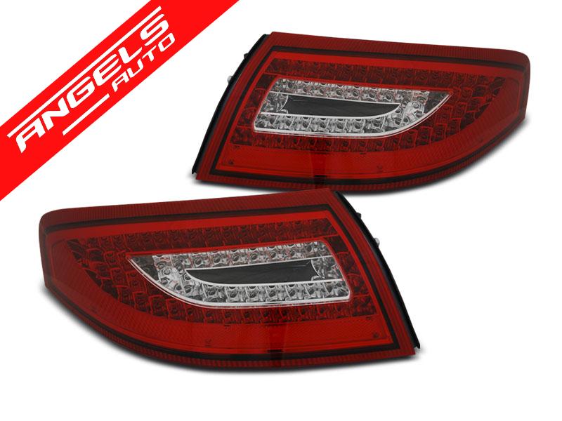 Stopuri LED compatibile cu Porsche 911 (996) (1999-2004) Rosu Alb