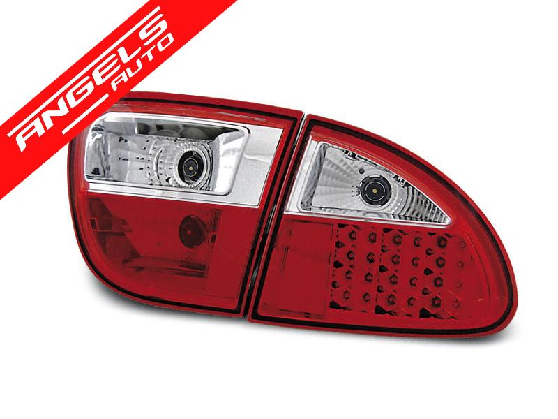 Stopuri LED compatibile cu Seat LEON (1999-2004) Rosu Alb - imagine 2