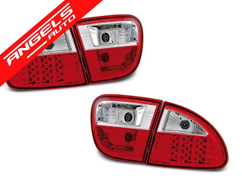 Stopuri LED compatibile cu Seat LEON (1999-2004) Rosu Alb
