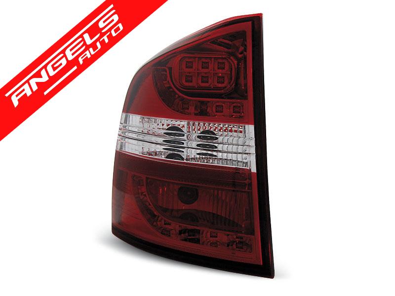 Stopuri LED compatibile cu Skoda Octavia II Kombi (2004-2012) Rosu-Alb - imagine 2