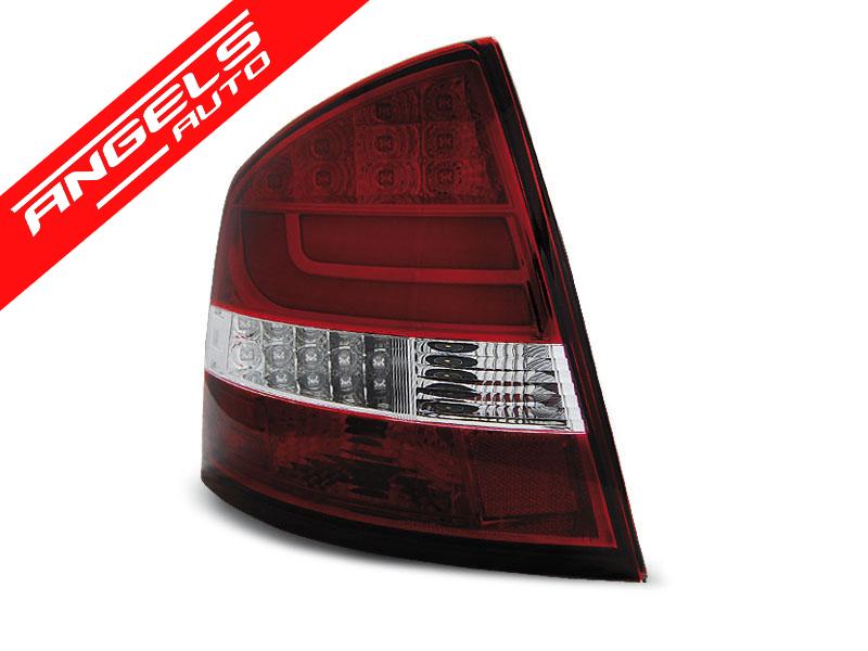 Stopuri LED Bar compatibile cu Skoda OCTAVIA II Sedan (2004-2012) Rosu Alb - imagine 2