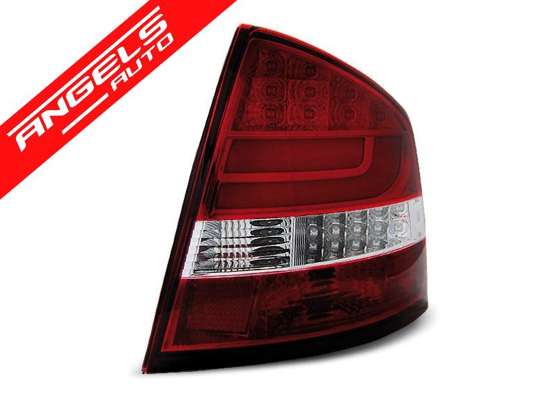 Stopuri LED Bar compatibile cu Skoda OCTAVIA II Sedan (2004-2012) Rosu Alb - imagine 3