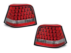 Stopuri LED Rosu Alb potrivite pentru compatibile cu VW compatibile cu Golf 4 09.97-09.03