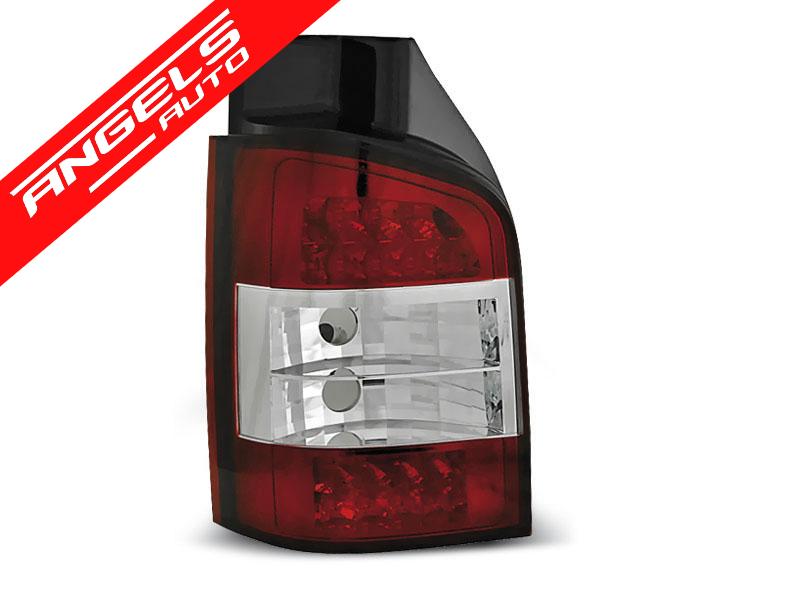 Stopuri LED Rosu Alb compatibile cu VW Transporter T5 (2003-2009) - imagine 2
