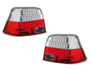 Stopuri LED Rosu Alb potrivite pentru compatibile cu VW compatibile cu Golf 4 09.97-09.03