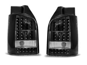 Stopuri LED Negru potrivite pentru compatibile cu VW T5 04.03-09