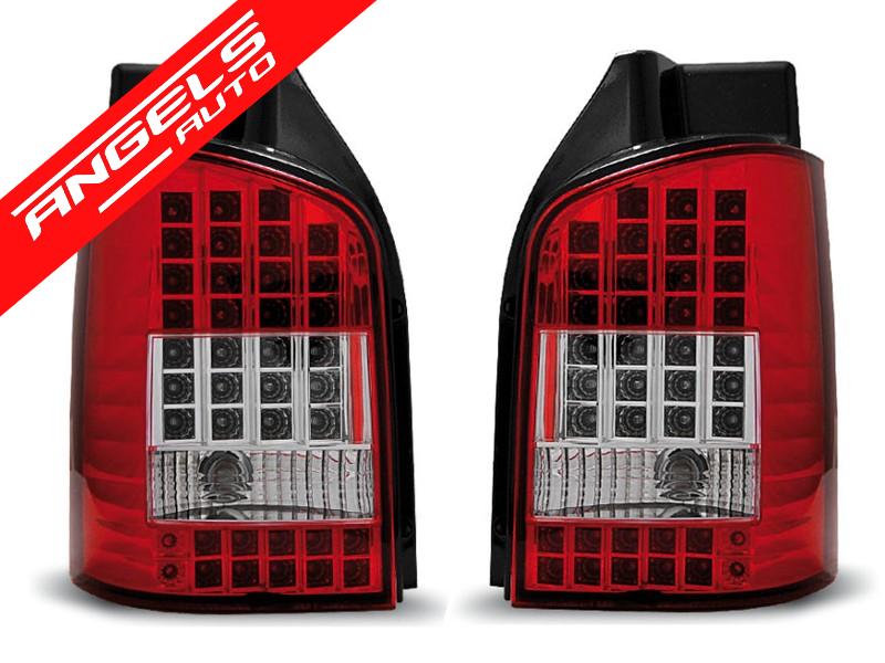 Stopuri LED Rosu Alb potrivite pentru compatibile cu VW T5 04.03-09