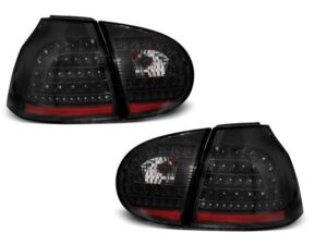 Stopuri LED Negru potrivite pentru compatibile cu VW compatibile cu Golf 5 10.03-09