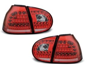 Stopuri LED Rosu Alb potrivite pentru compatibile cu VW compatibile cu  Golf 5 10.03-09