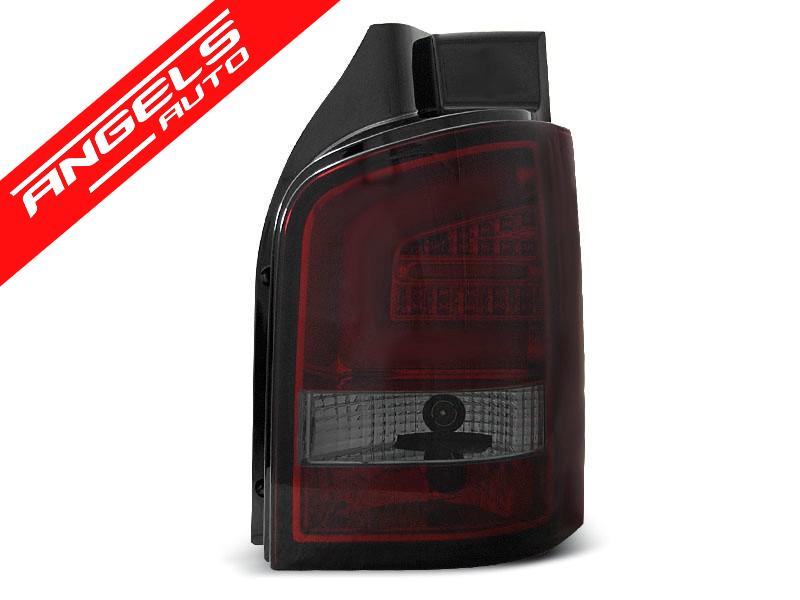 Stopuri LED Bar compatibile cu VW T5 (2003-2009) Rosu Fumuriu - imagine 3