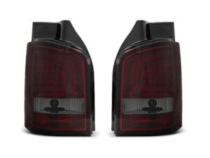 Stopuri LED Bar compatibile cu VW T5 (2003-2009) Rosu Fumuriu
