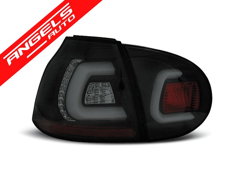 Stopuri LED Bar compatibile cu VW compatibile cu Golf 5 Hatchback (10.2003-2009) Negru Fumuriu - imagine 2