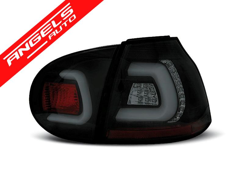 Stopuri LED Bar compatibile cu VW compatibile cu Golf 5 Hatchback (10.2003-2009) Negru Fumuriu - imagine 3