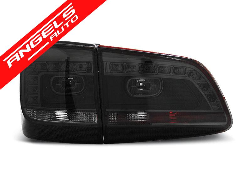 Stopuri LED compatibile cu VW Touran (2010-2015) Fumuriu - imagine 2