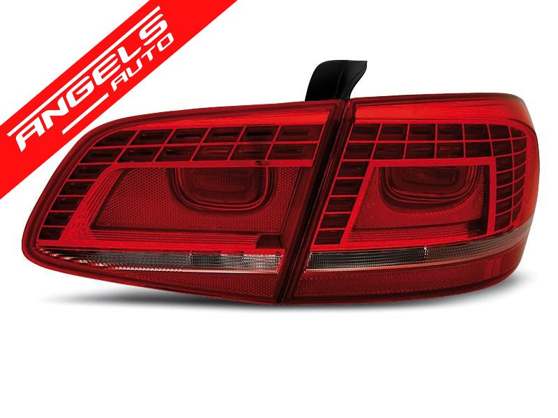 Stopuri LED compatibile cu VW Passat B7 Sedan (10.2010-10.2014) Rosu Alb - imagine 3