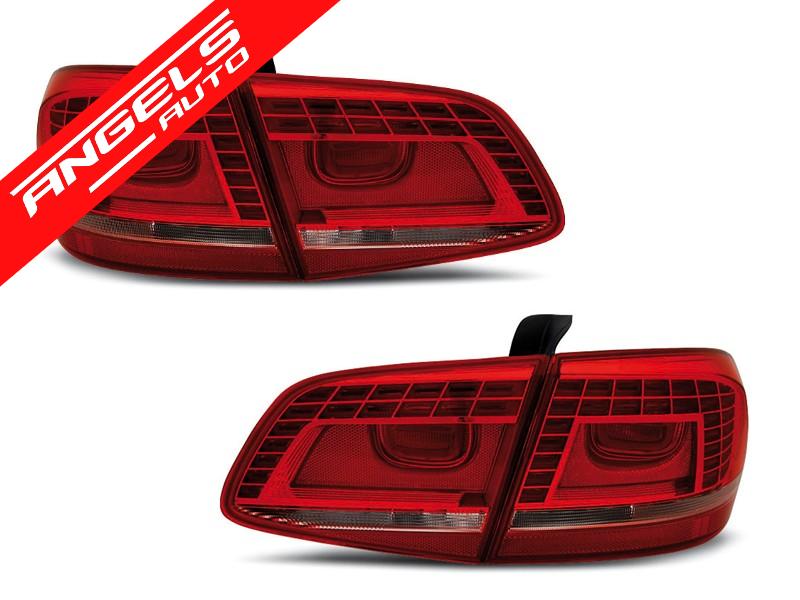 Stopuri LED compatibile cu VW Passat B7 Sedan (10.2010-10.2014) Rosu Alb