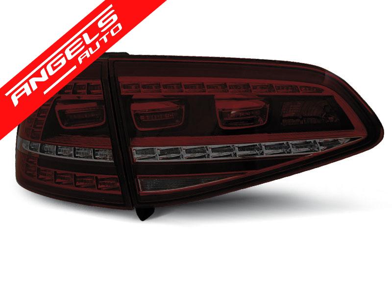 Stopuri LED SPORT Rosu Fumurii potrivite pentru compatibile cu VW compatibile cu Golf 7 13- 17 - imagine 2