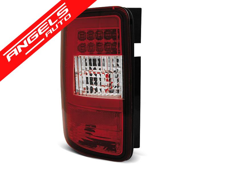 Stopuri LED Bar compatibile cu VW CADDY (2003-03.2014) Rosu Clar - imagine 2