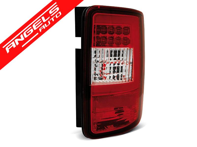 Stopuri LED Bar compatibile cu VW CADDY (2003-03.2014) Rosu Clar - imagine 3