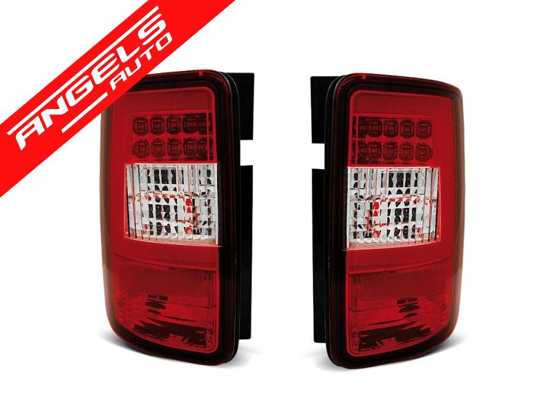 Stopuri LED Bar compatibile cu VW CADDY (2003-03.2014) Rosu Clar