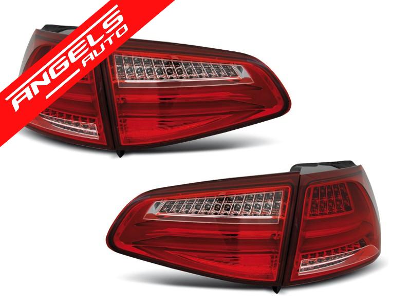 Stopuri LED Bar compatibile cu VW compatibile cu Golf 7 (2013-2017) Rosu Alb