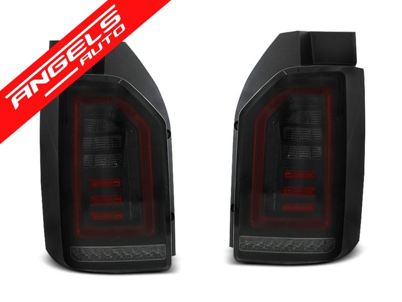 Stopuri LED Bar Negru Rosu Fumuriu compatibile cu VW Transporter T6 (2015-2019)