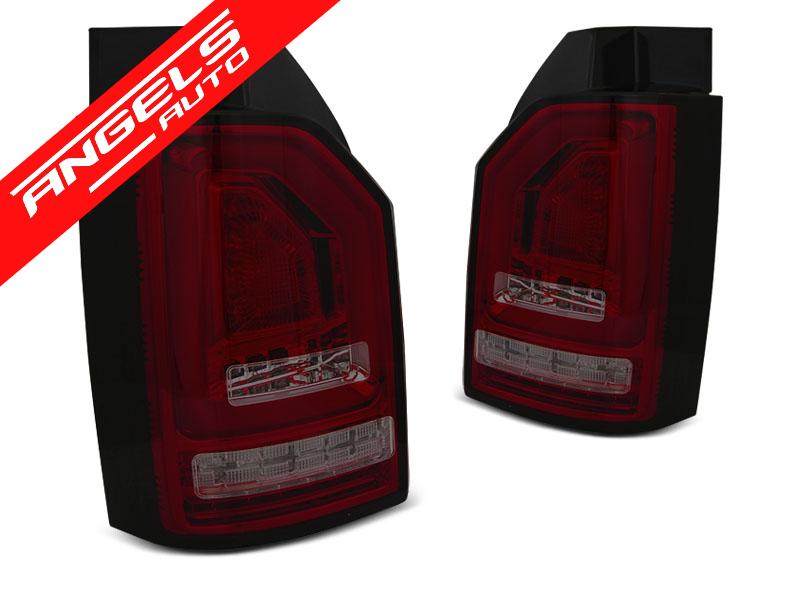Stopuri bara LED Rosu Fumurii SEQ potrivite pentru compatibile cu VW T6 15-19 OEM LED