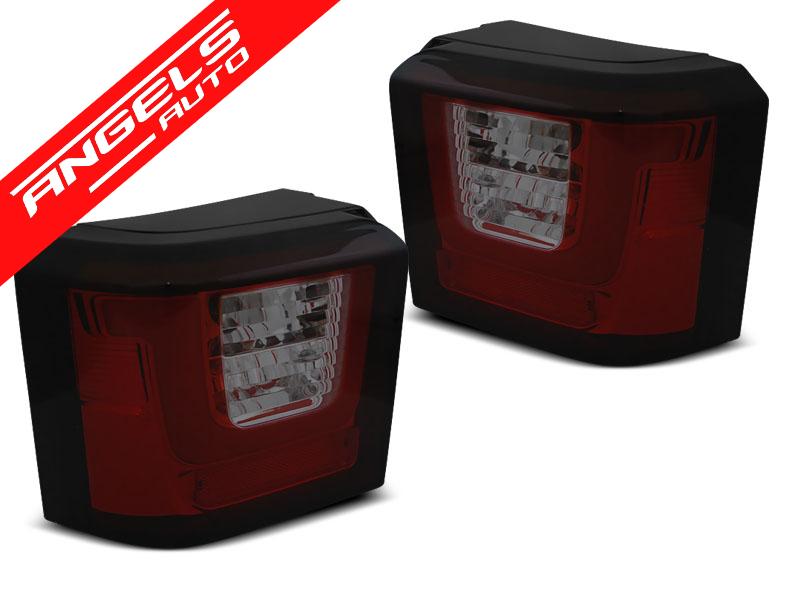 Stopuri LED Bar compatibile cu VW T4 (1990-2003) Rosu Fumuriu