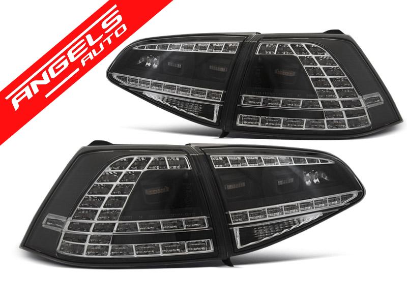 Stopuri LED SEQ compatibile cu VW compatibile cu Golf 7 (2013-2017) Sport Negru