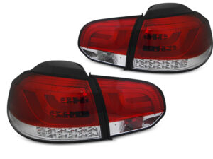 Stopuri LED Bar compatibile cu VW compatibile cu  Golf 6 (2008-2012) Rosu Alb