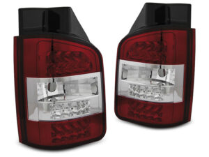 Stopuri LED compatibile cu VW Transporter T5 (2010-2015) Rosu Alb