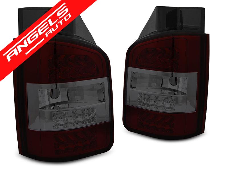 Stopuri LED compatibile cu VW T5 Transporter (2010-2015) Rosu Fumuriu