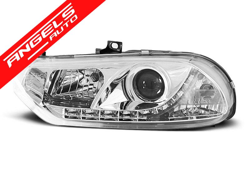 Faruri LED compatibile cu Alfa Romeo 156 (1997-2006) DAYLIGHT CHROME - imagine 2