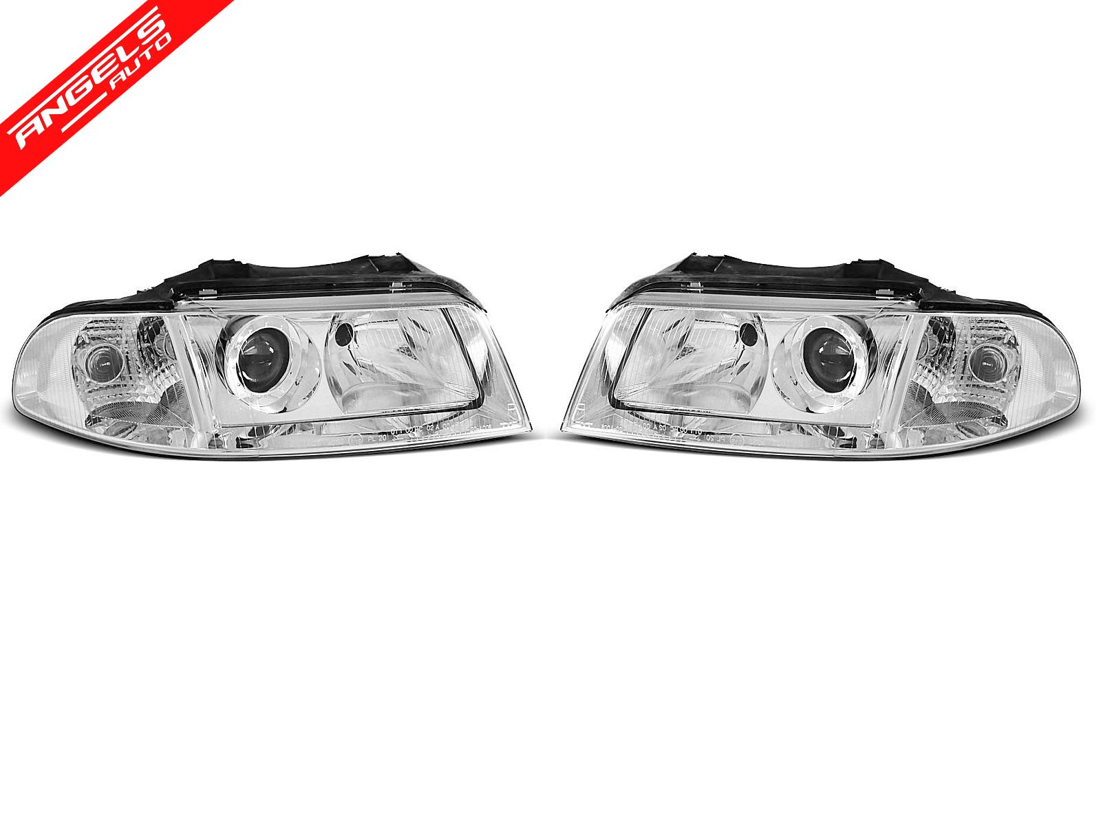 Faruri compatibile cu Audi A4 B5 1999-2000 CHROME