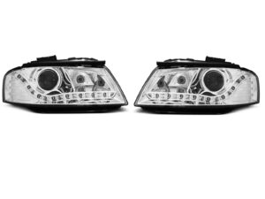Faruri DAYLIGHT CHROME potrivite pentru compatibile cu Audi A3 8P 05.03-03.08