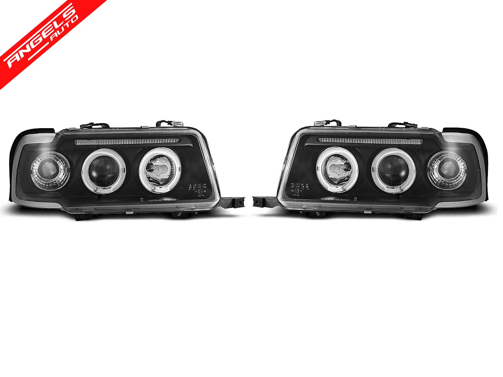Faruri ANGEL EYES compatibile cu Audi 80 91-96 Black Model