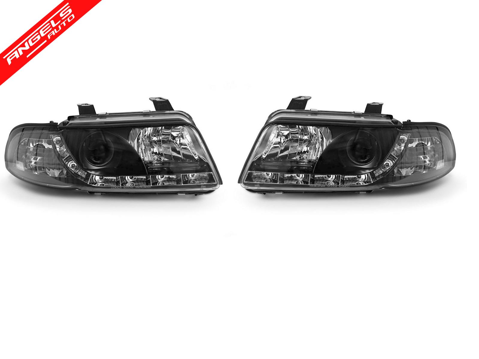 Faruri LED compatibile cu Audi A4 B5 1999-2000 Black Design