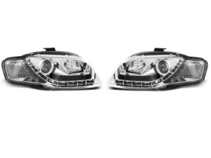 Faruri DAYLIGHT CHROME potrivite pentru compatibile cu Audi A4 B7 11.04-03.08