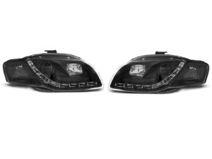 Faruri LED compatibile cu Audi A4 B7 2004-2008 Interior Negru