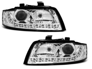 Faruri DAYLIGHT CHROME potrivite pentru compatibile cu Audi A4 10.00-10.04