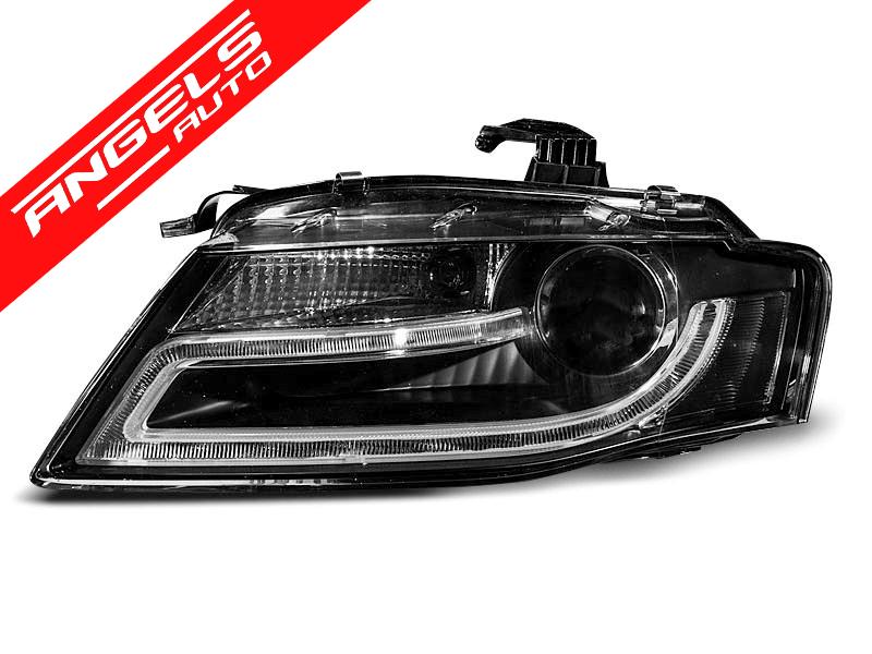 Faruri XENON Faruri TRUE DRL compatibile cu Audi A4 B8 (2008-2011) Negru - imagine 3